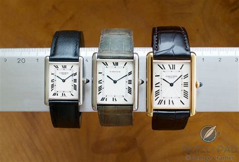 cartier tank dimensions